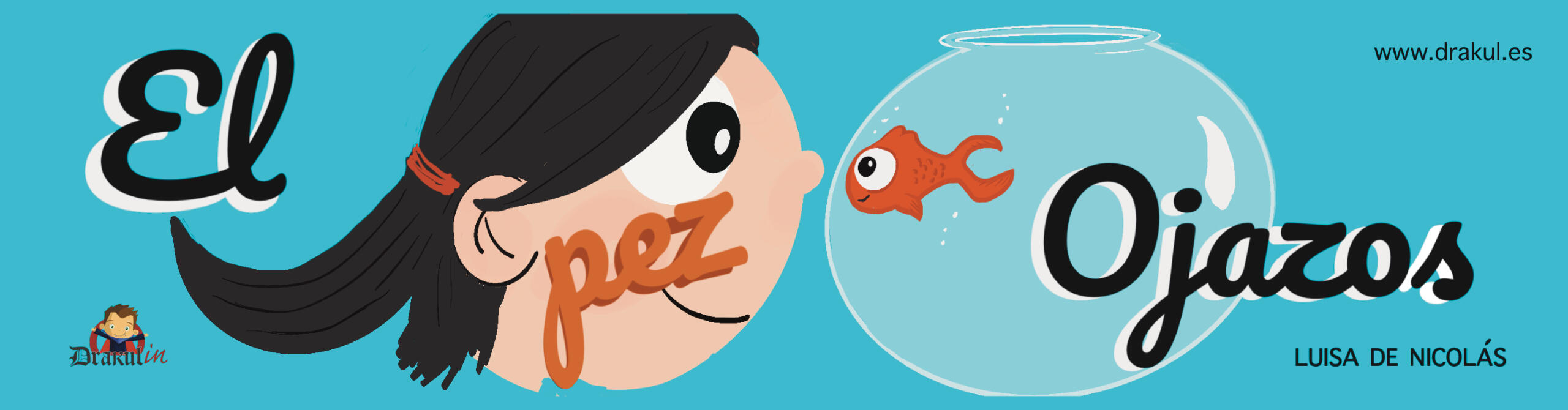 Es la relación de una niña con su mascota , que es un pez realmente especial.